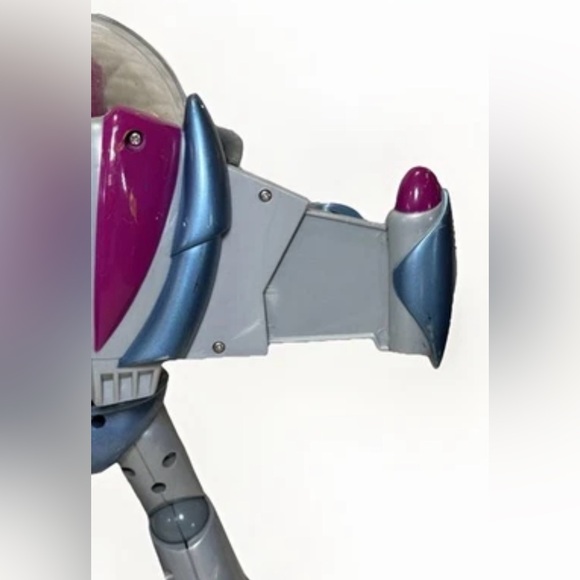 TOY STORY 1999 BUZZ LIGHTYEAR 12" DISNEY PIXAR ACTION FIGURE BLUE GRAY Working - Picture 12 of 14